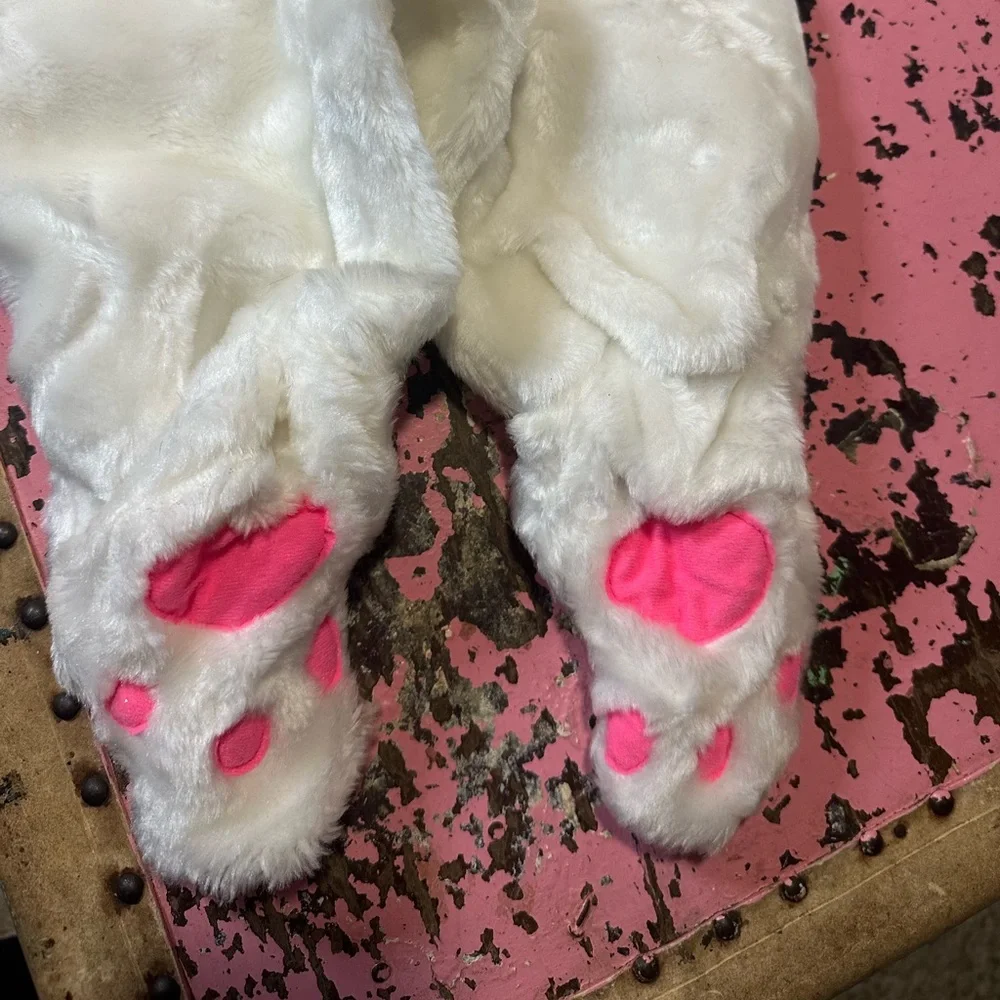 EASTER infant white rabbit costume Sz 12 months - NEW